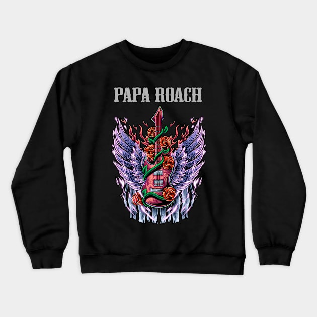 PAPA AND THE ROACH BAND Crewneck Sweatshirt by confused_feline